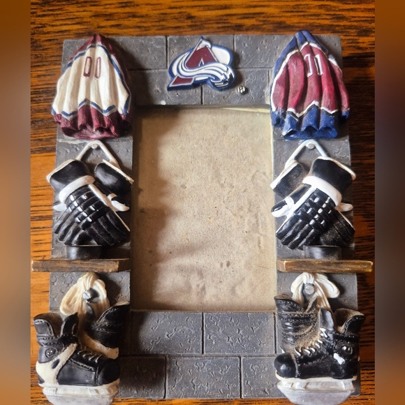 Colorado Avalanche Themed Picture Frame - Picture 1 of 6